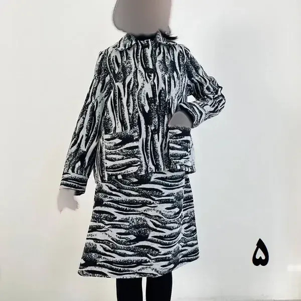 دامن پشمی زنانه کد 1275 مناسب سایز 38 تا 42