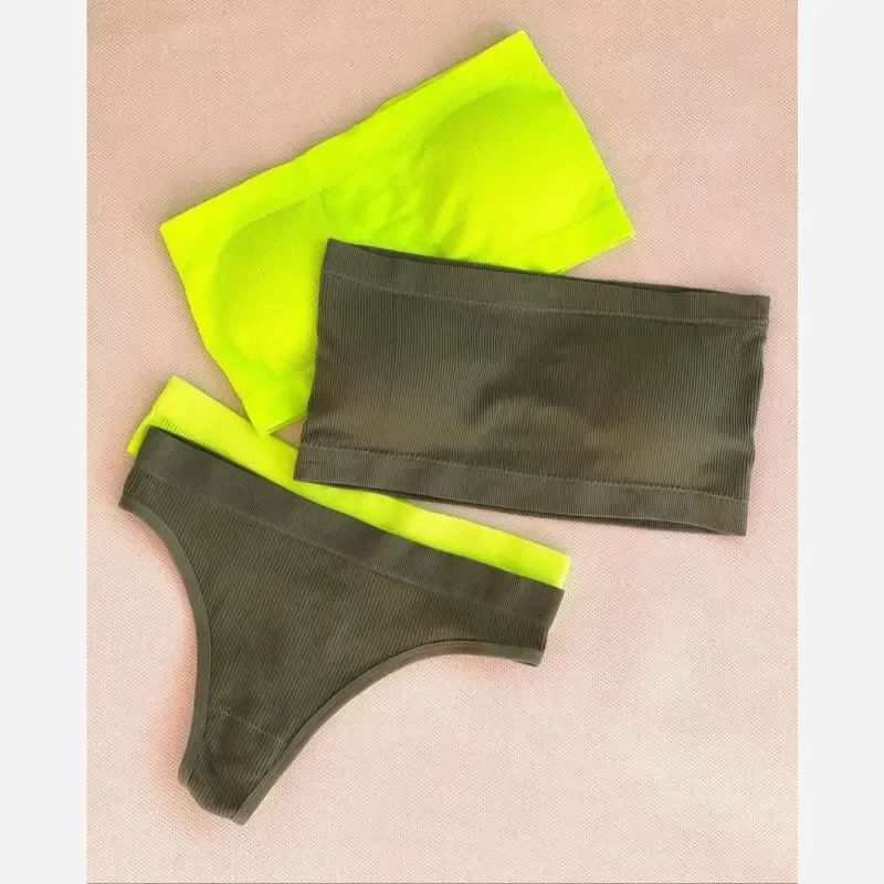 ست نیمتنه و شورت زنانه نخی کبریتی دکلته بکلس کاپدار سایز 38 تا 46