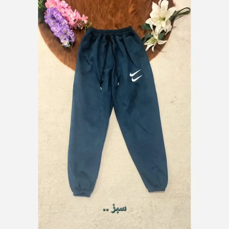 شلوار اسلش سوییت هانا جنس سوییت مخملی کشی سایز 36 تا 50