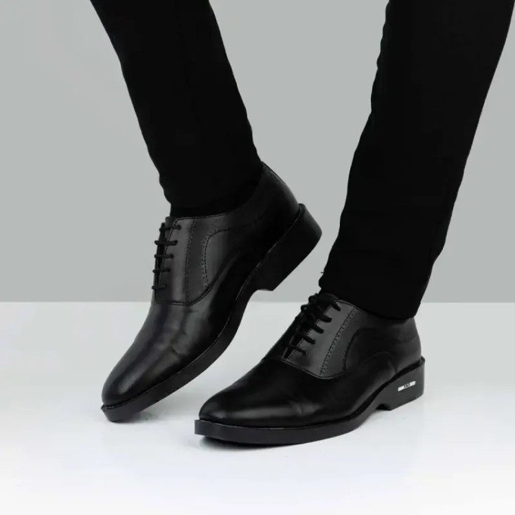 کفش مردانه چرم رسمی و مجلسی مدل ماهور رنگ مشکی و قهوه ای سایز 40 تا 44