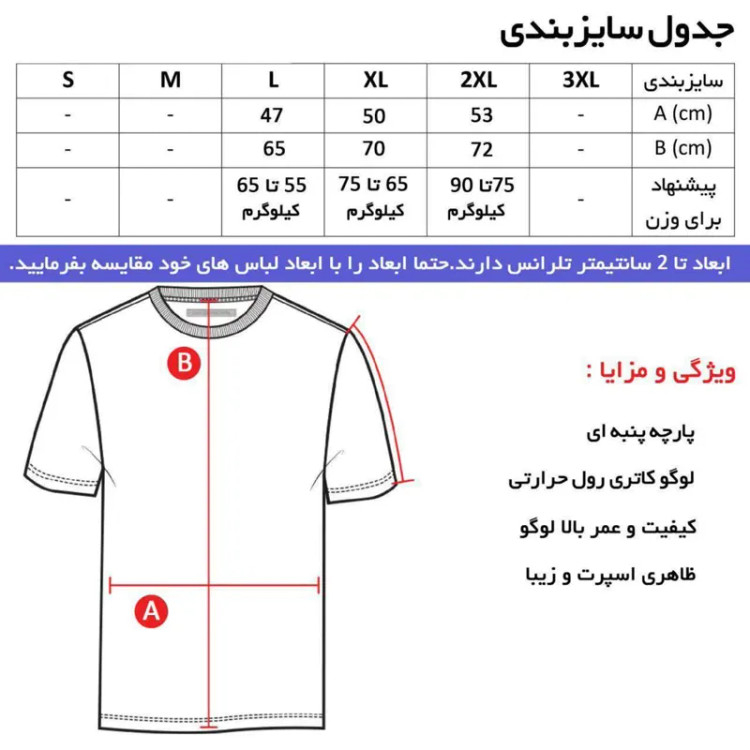 تیشرت آستین کوتاه مردانه طرح جردن یقه گرد رنگ مشکی جنس نخی اعلا