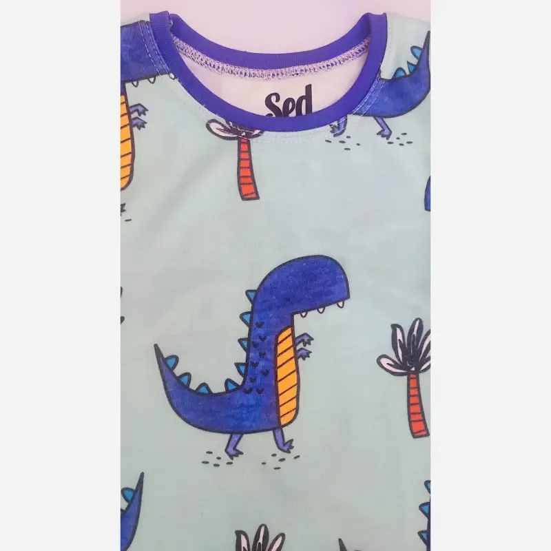 بلوز و شلوار راحتی بچگانه طرحدار سایز 35 تا 45