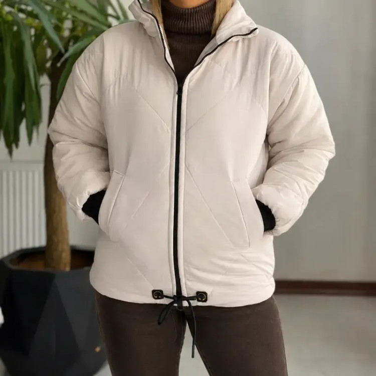 کاپشن پاستیلی دخترانه کراپ شو تی سی پشم شیشه سایز 36 تا 46