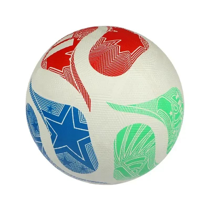 توپ فوتبال لاستیکی سایز 4 طرح جام جهانی 2026
