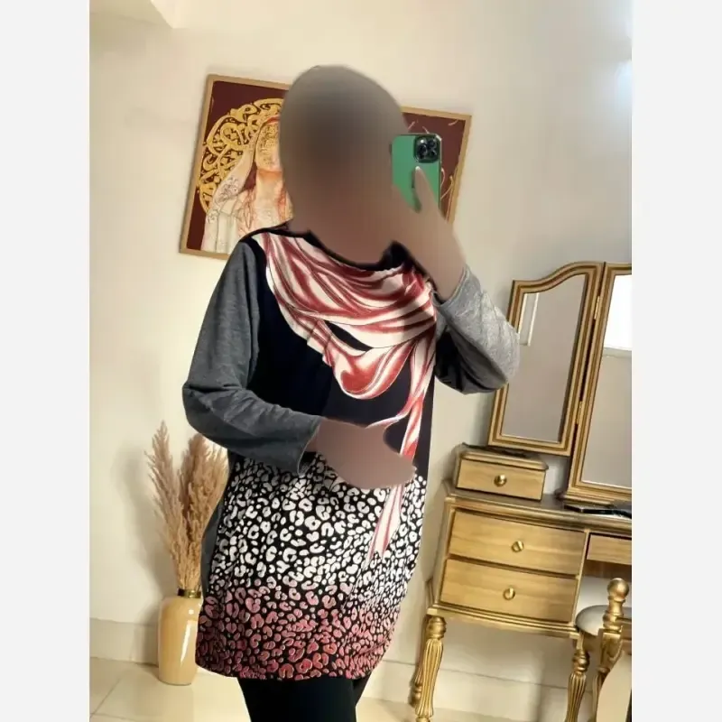 تونیک ساحل جنس گلکسی و فانریپ فری سایز