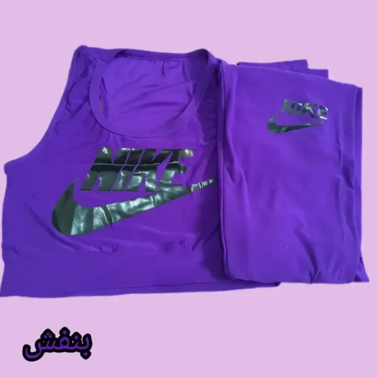 ست زنانه نیم تنه و ساپورت ورزشی جنس فیلامنت سایز 38 تا 48