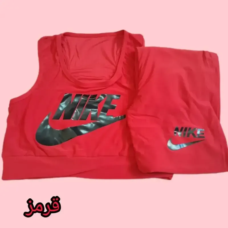 ست زنانه نیم تنه و ساپورت ورزشی جنس فیلامنت سایز 38 تا 48