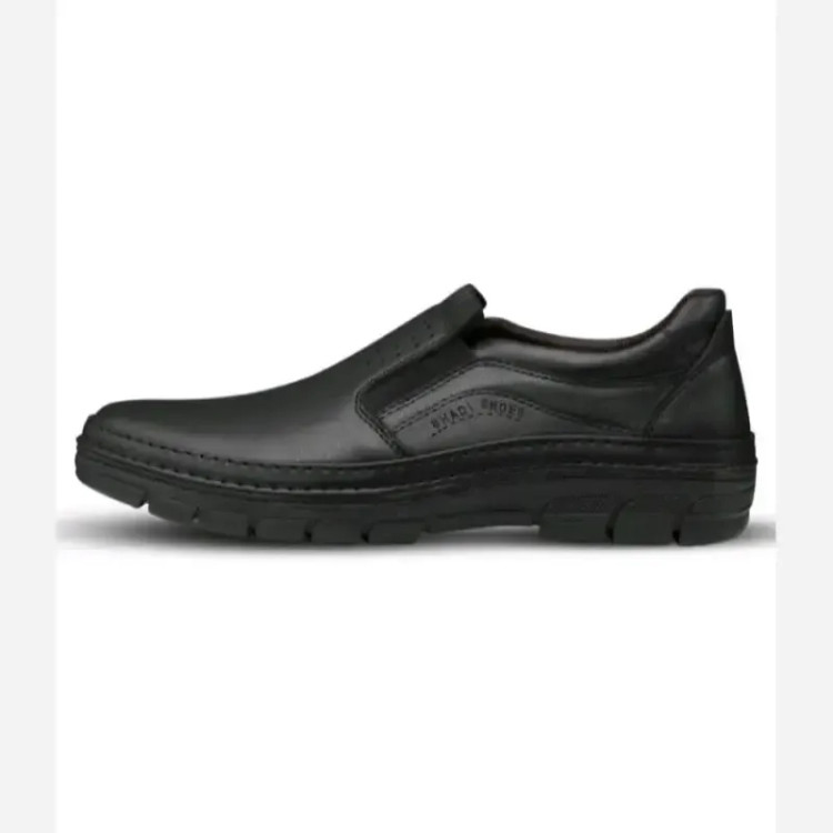 کفش مردانه اداری مدل سهند چرم مصنوعی رنگ مشکی
